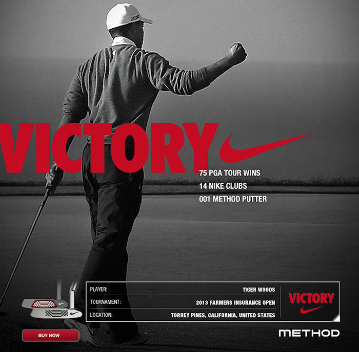 Nike woods ad top