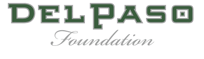 Del Paso Foundation Logo In Green with Golf outline