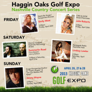 2013 Golf Expo Country Concert Series