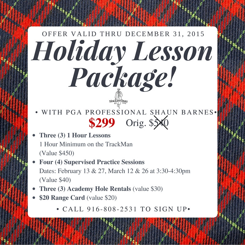 Shaun Barnes Holiday Lesson Package