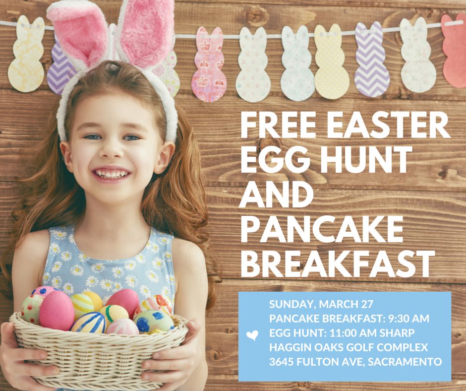 FREE EASTER EGG HUNT AND PANCAKE BREAKFAST