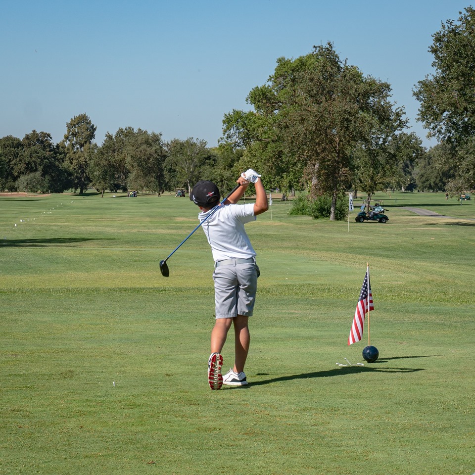 Drive, Chip & Putt Sub-Regional at the Haggin Oaks Golf Complex on August 13, 2019, featuring a junior golfer.