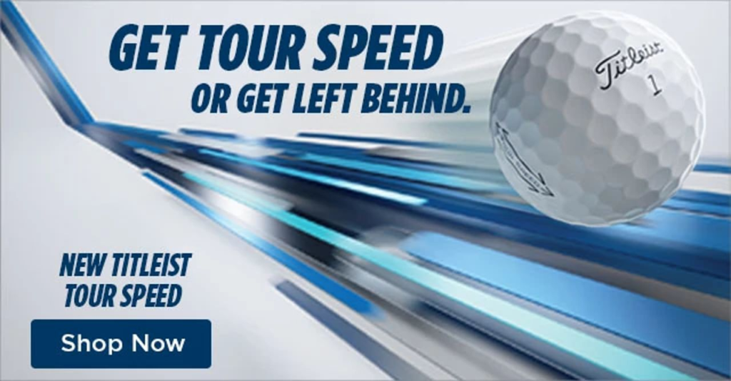 Shop the New Titleist Tour Speed Golf Balls