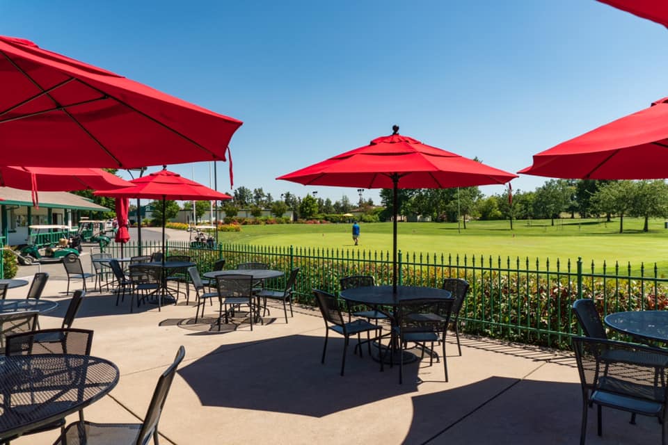 The patio at MacKenzie's Sports Bar & Grille