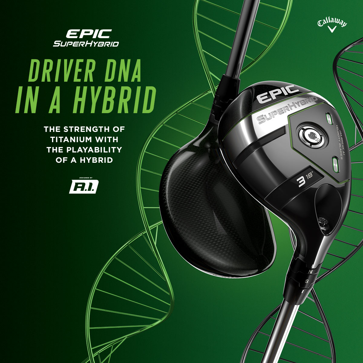 Pre Order the Callaway Super Epic Hybrid - Haggin Oaks