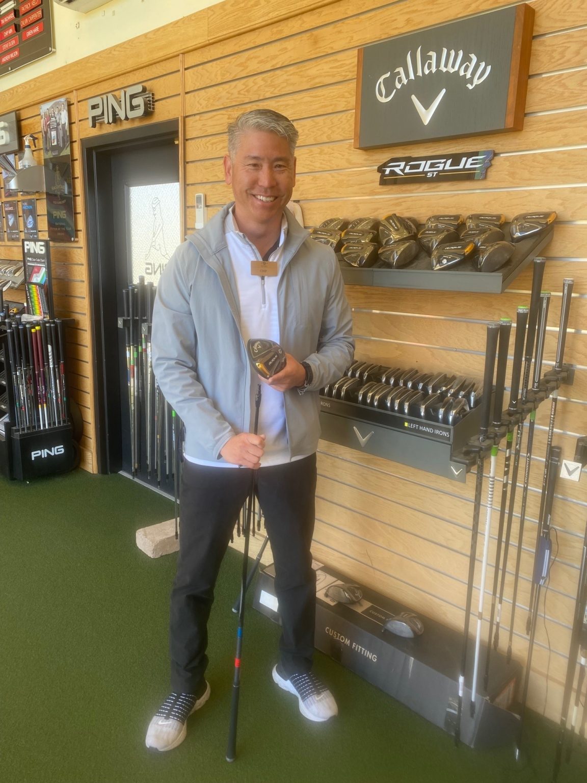 STAFF PROFILE CHIP MIN, HAGGIN OAKS CLUB FITTING SPECIALIST Haggin Oaks