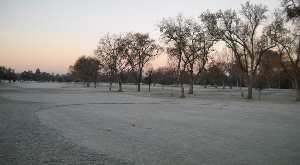 The Thing About Frost Delay On The Golf Course - Haggin Oaks