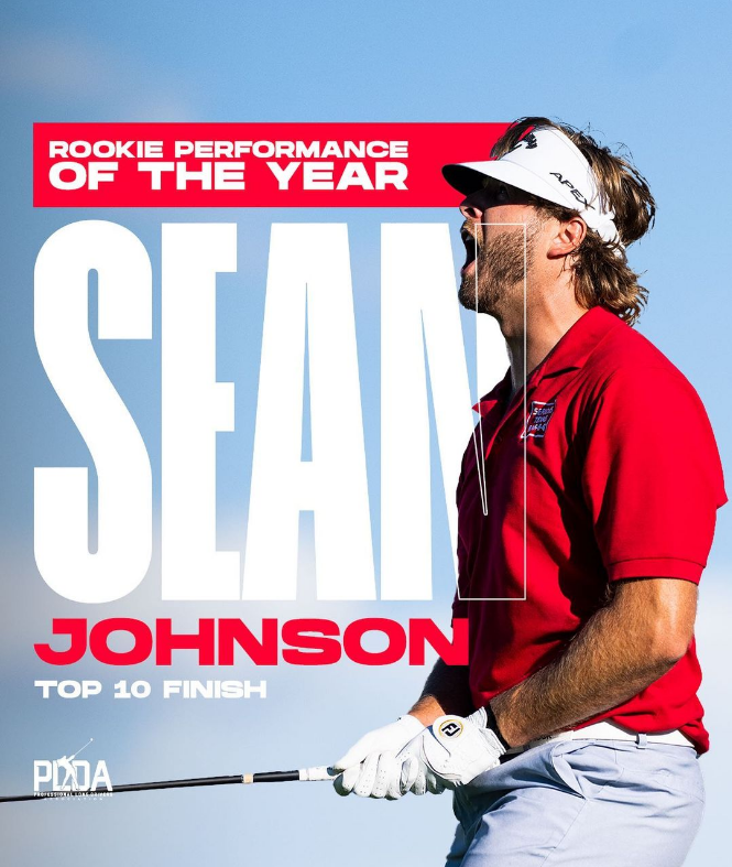 Sean Johnson PDLA Rookie Of The Year