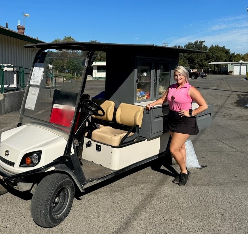 Meet Anna McGovern Beverage Cart Supervisor Haggin Oaks