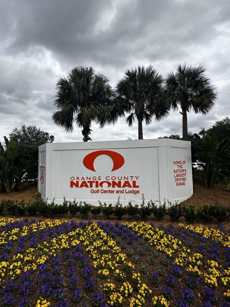 Orange County Nation Golf Center and Lodge entrance