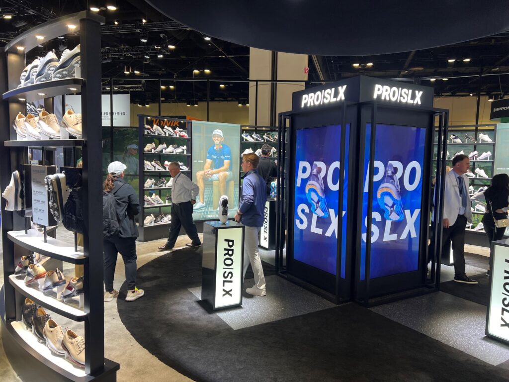 PRO SLX booth at the 2024 PGA Show