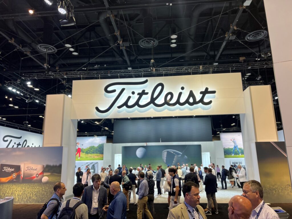 Titleist booth at the 2024 PGA Show