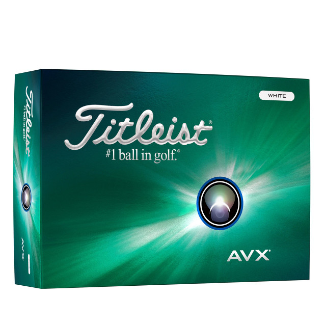 Front of AVX Golf Ball Dozen Box