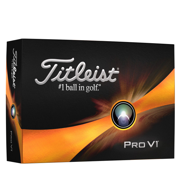 Front of Titleist Pro V1 Box