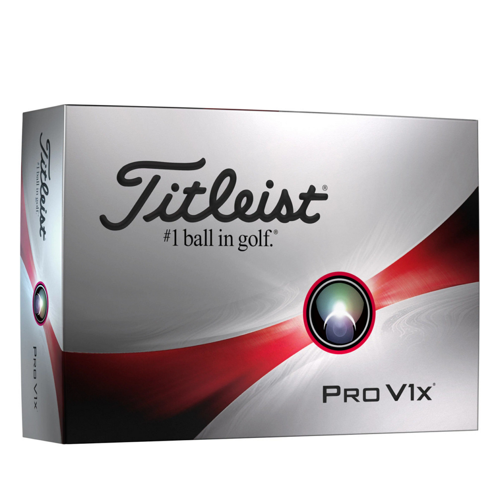 Front of Pro V1x Golf Ball Dozen Box