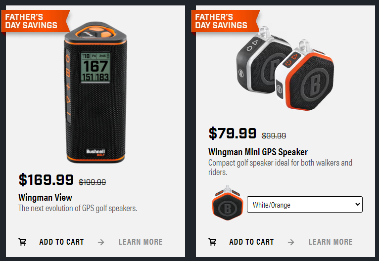 Image of Bushnell Wingman and Wingman Mini Speakers