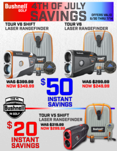 Bushnell Savings for Fourth of July Poster