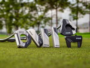 Bottom view of PING 2024 putters