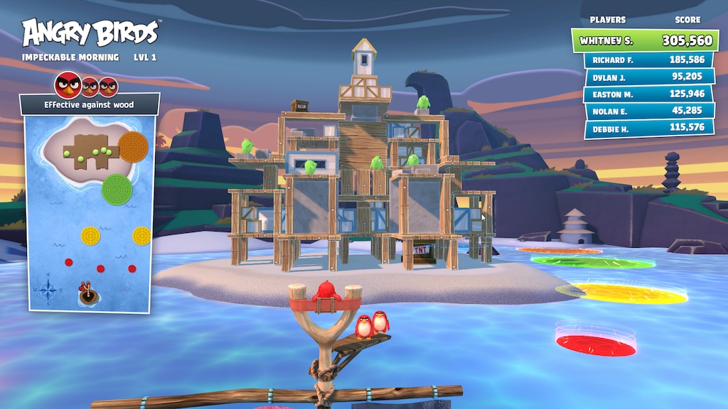 Angry Birds Take Flight on Toptracer Range!
