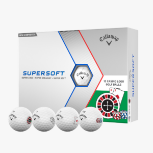 Callaway Super Soft Casino Golf Ball Box front