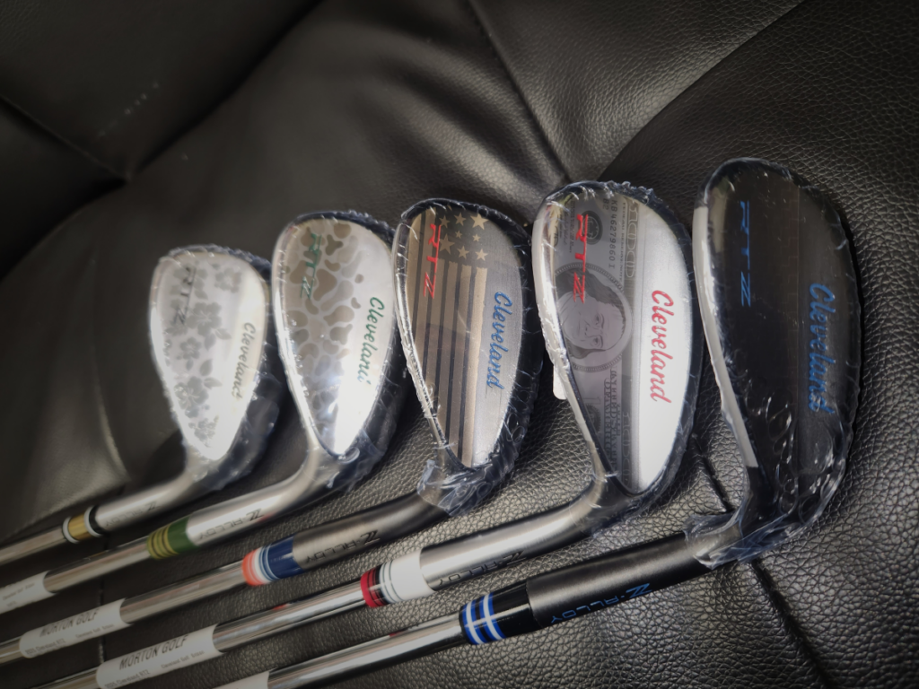 Cleveland Golf’s New Custom RTZ Wedges Have Arrived at Haggin Oaks – And They’re a Work of Art