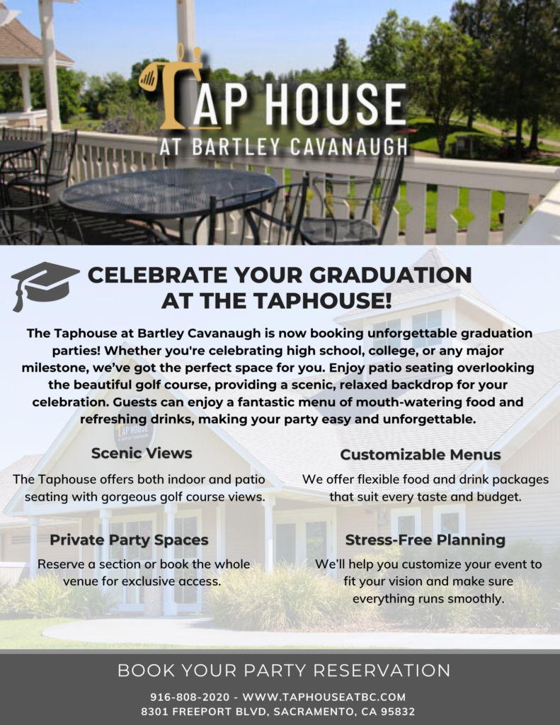 Celebrate Your Graduation at The Taphouse at Bartley Cavanaugh!