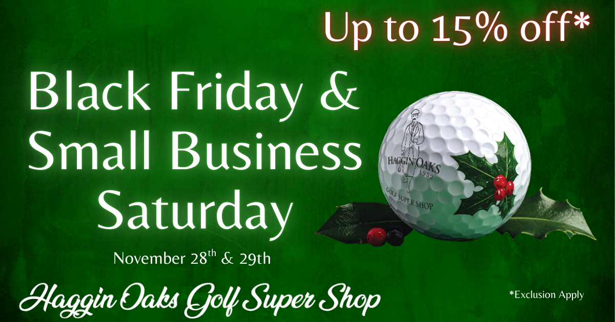 Kick Off the Holiday Season at Haggin Oaks Golf Super Shop!