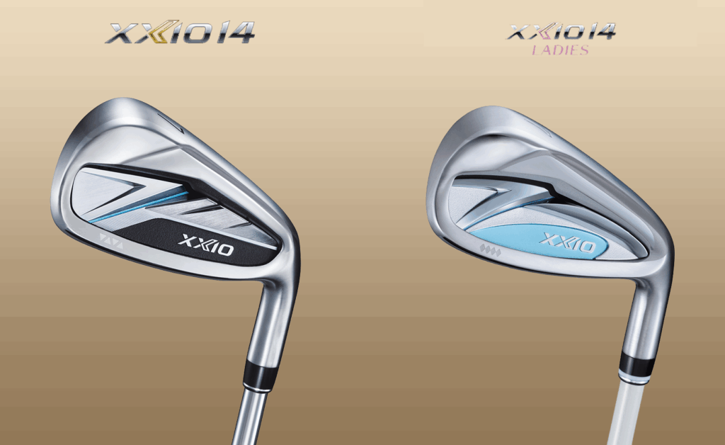 irons of the XXIO 14 and XXIO 14 Ladies
