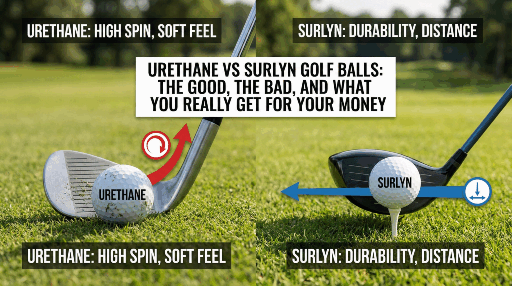 Urethane vs Surlyn Golf Balls: The Good, the Bad, and What You Really Get for Your Money