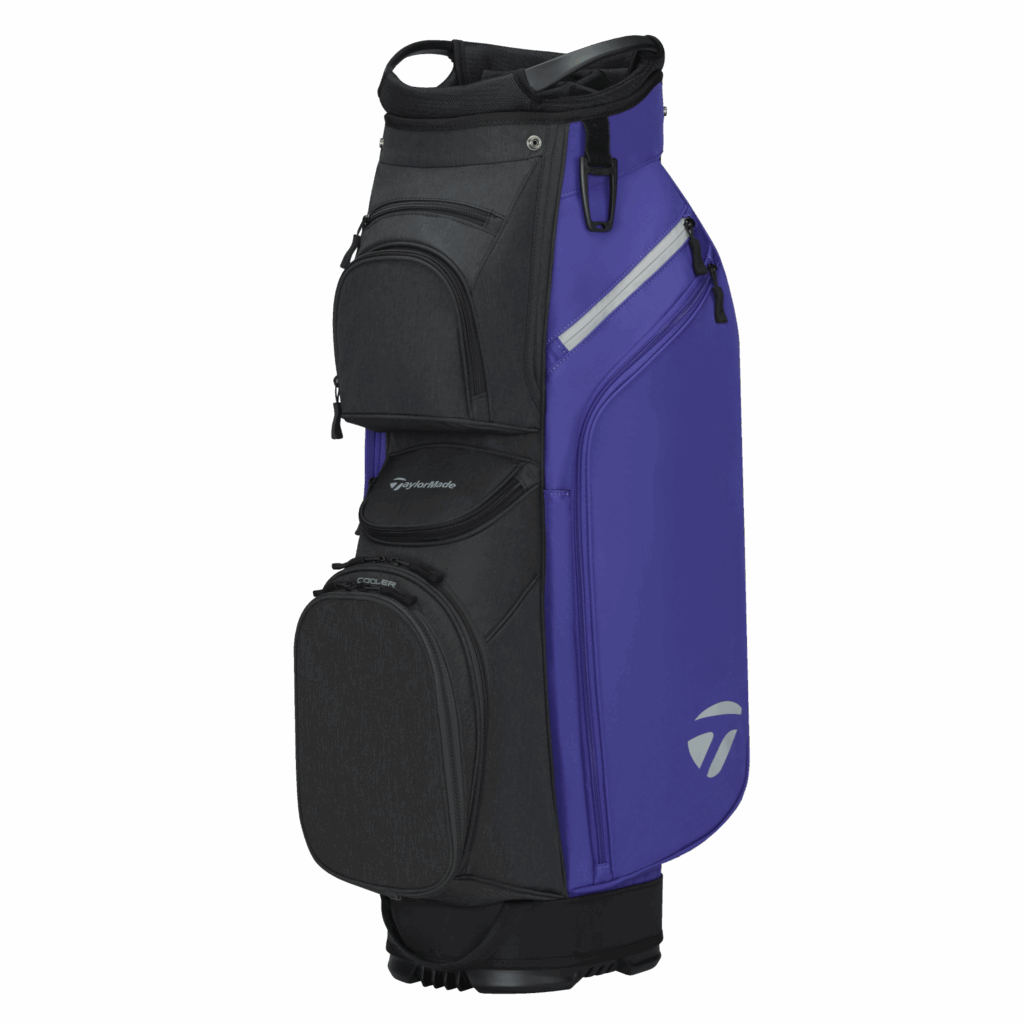 Cart Lite golf bag in violet/black