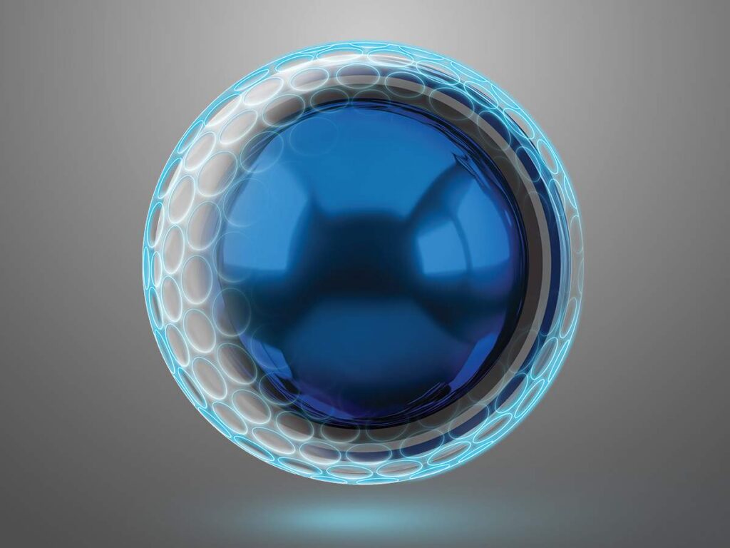 The reengineered Tour Flight Dimple Pattern features new dimples that when combined with microcoating