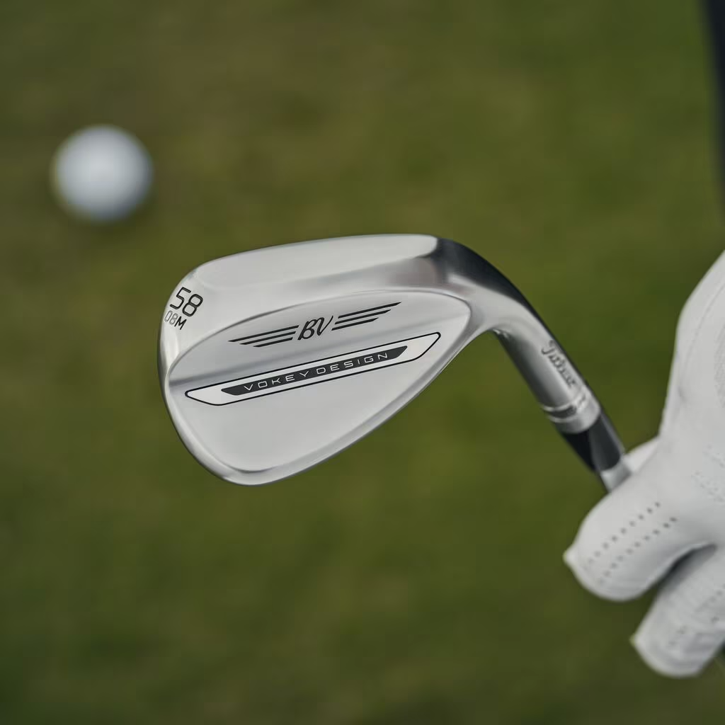 A single SM11 wedge held in a gloved hand.