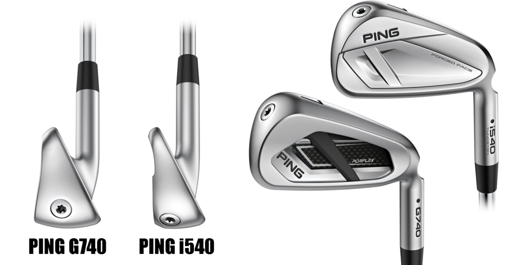 Side-by-Side Comparison of PING G740 and PING i540