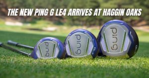 a blog header image that features a PING G Le4 clubs