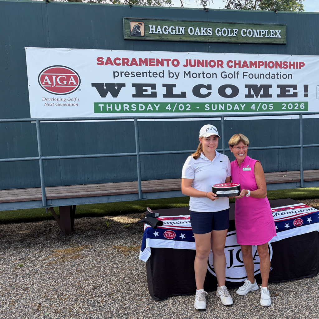 AJGA winner Madeleine Conser and Jane Siebers 