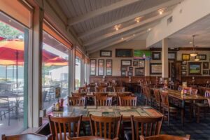 Inside MacKenzie's Sports Bar & Grille dining area