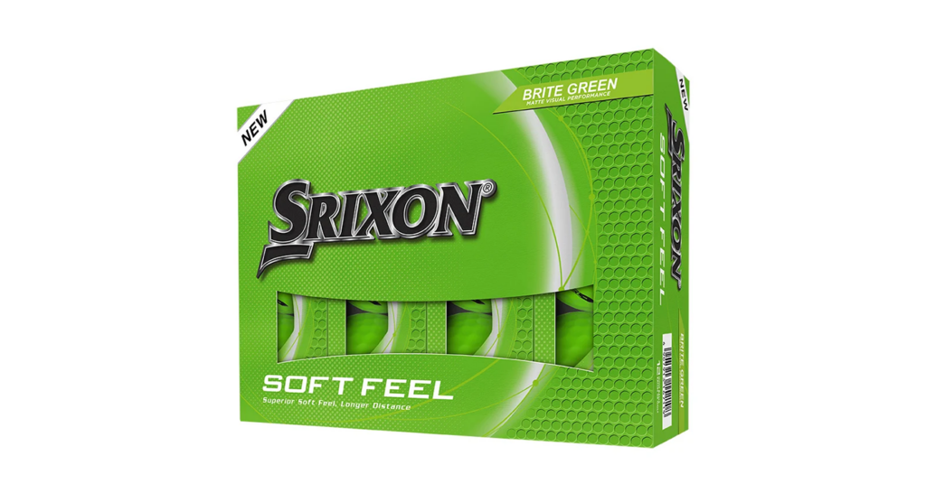 Srixon SOFT FEEL BRITE Golf Balls:
