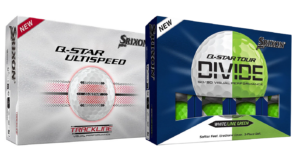 Srixon Q-Star Trackline & Q-Star Tour divide Golf balls.