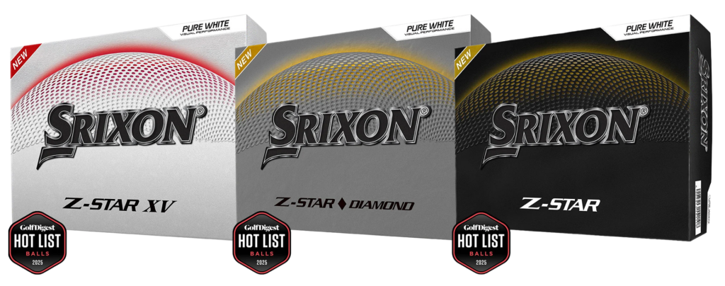 Srixon Z-Star XV. Z-Star Diamond and Z-Star golf balls