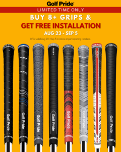 BUY 8+ GRIPS & GET FREE INSTALLATION AUG 23 - SEP 5 flyer