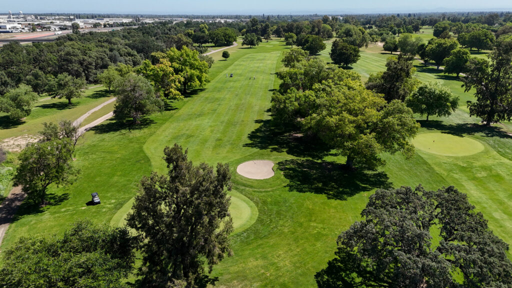 Arcade Creek Haggin Oaks Aerial Photo